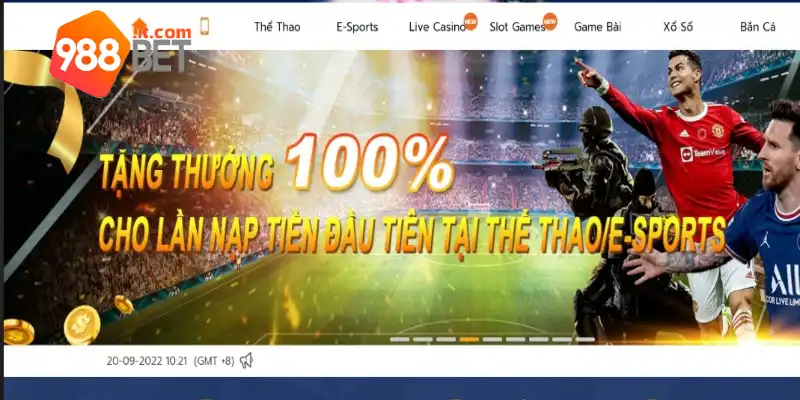 Tổng quan khuyến mãi thể thao 988bet