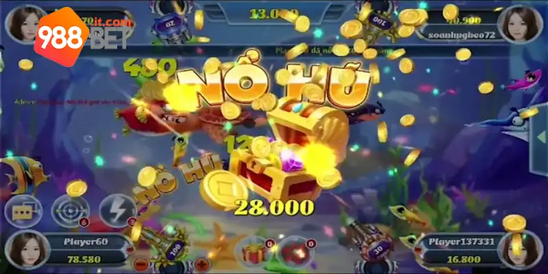 Khám phá nổ hũ bắn cá 988bet
