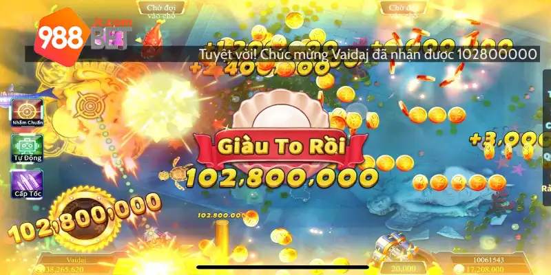 Các loài sinh vật trong nổ hũ bắn cá 988bet