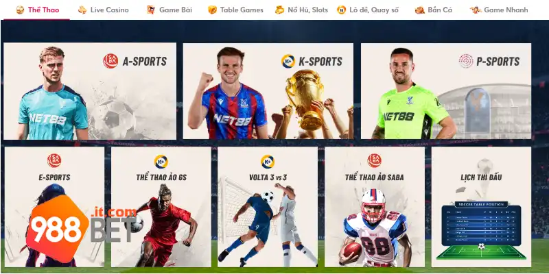 Thiên đường cá cược thể thao hiện đại