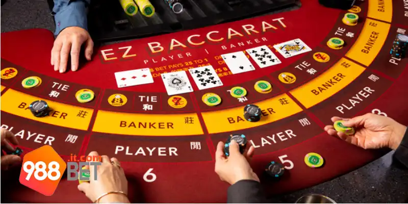 Ưu điểm của trò chơi Baccarat tại 988Bet