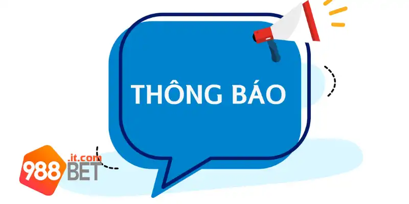Thông báo khi có thay đổi hoặc cập nhật điều khoản